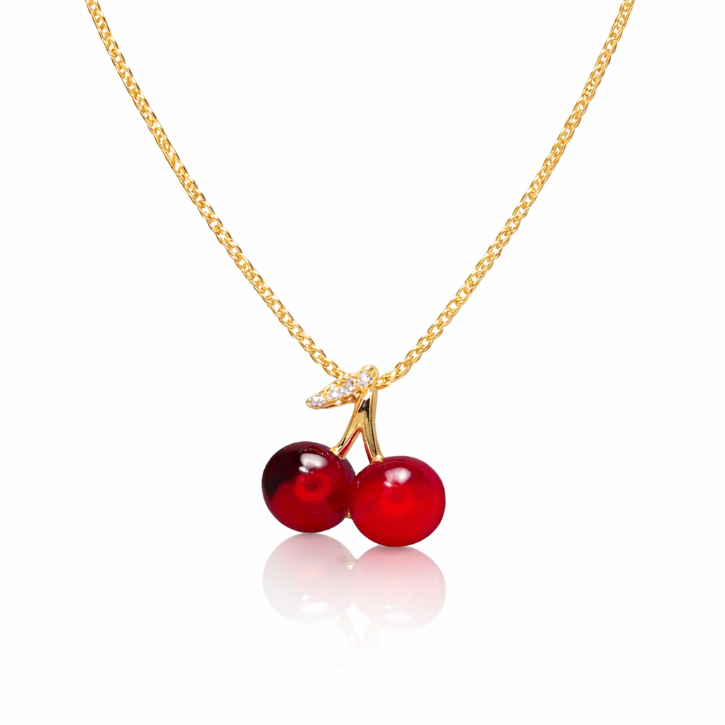 Cerise Charm Necklace