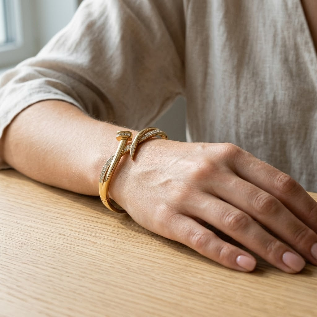 Golden Embrace Bracelet
