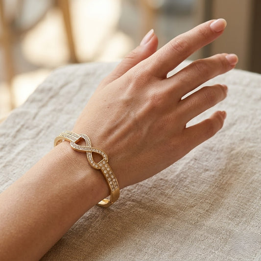 Infinity Crystal Bracelet