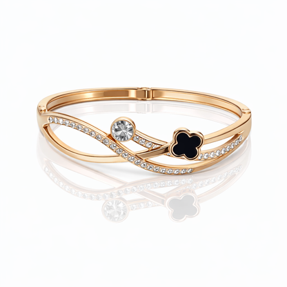 Noir Clover Luxe Bracelet