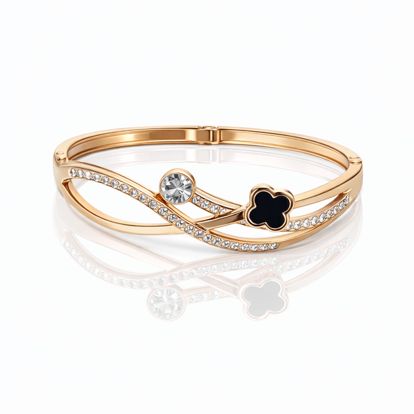 Noir Clover Luxe Bracelet