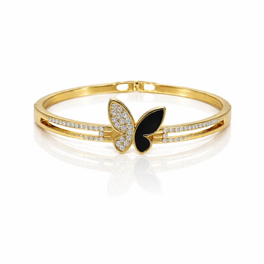 Noir Aurelia Butterfly Bracelet