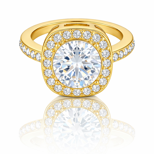 Solviera Halo Ring